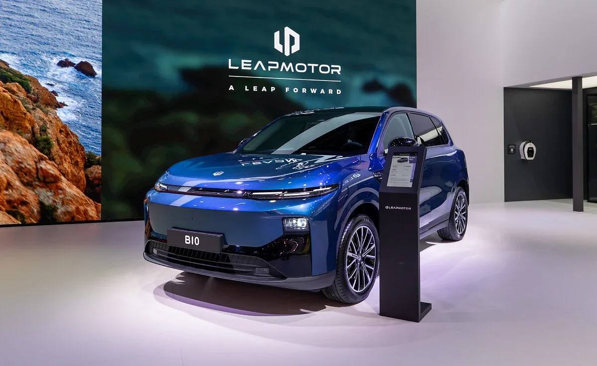 Leapmotor B10, SUV eléctrico presentado para el mercado europeo.